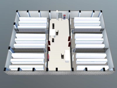 3D機房監控界面設計 3D機房監控界面設計